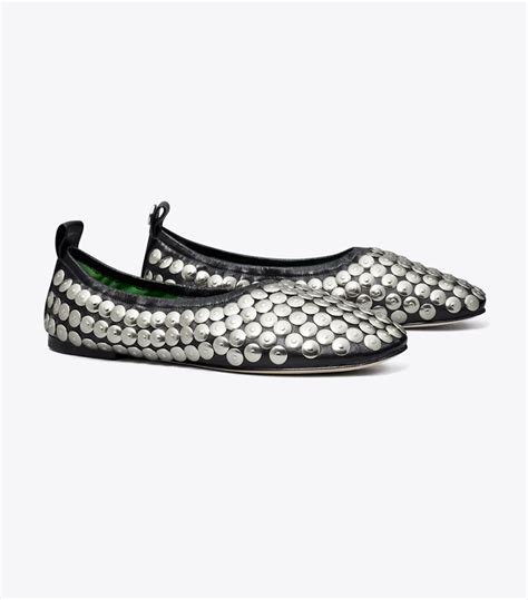 Tory Burch studded ballet flat